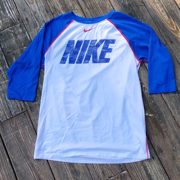 3/4 nike baseball shirts 3/4 nike baseball shirts